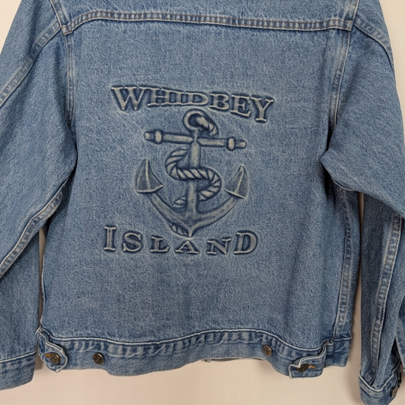 Denim Jean Jacket Anchor - Picture 6 of 10